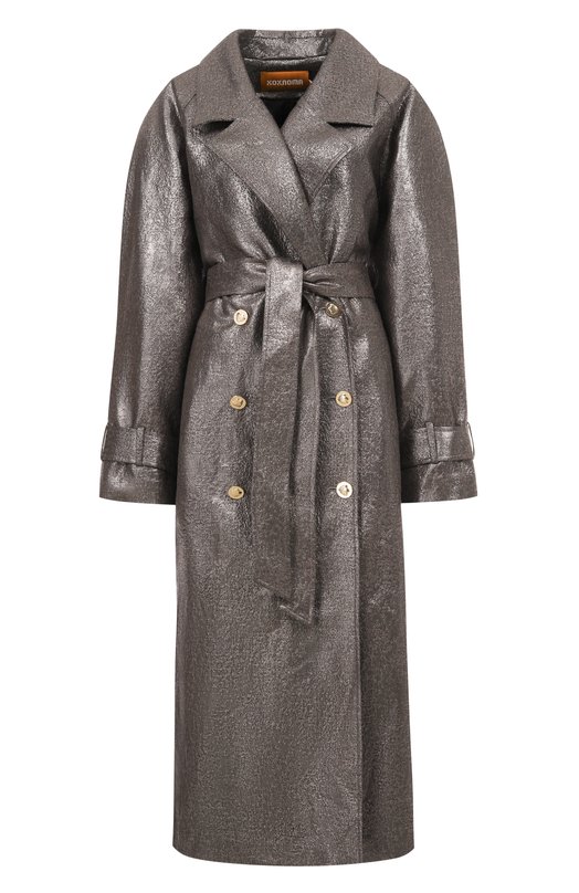 Плащ из вискозы Хохлома х Алена Ахмадуллина WTO1333 Серебряный WTO1333