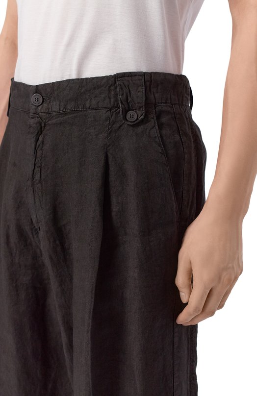 Льняные брюки InLinum MIAKY/TR0PEA Серый  MIAKY/TR0PEA Фото 5