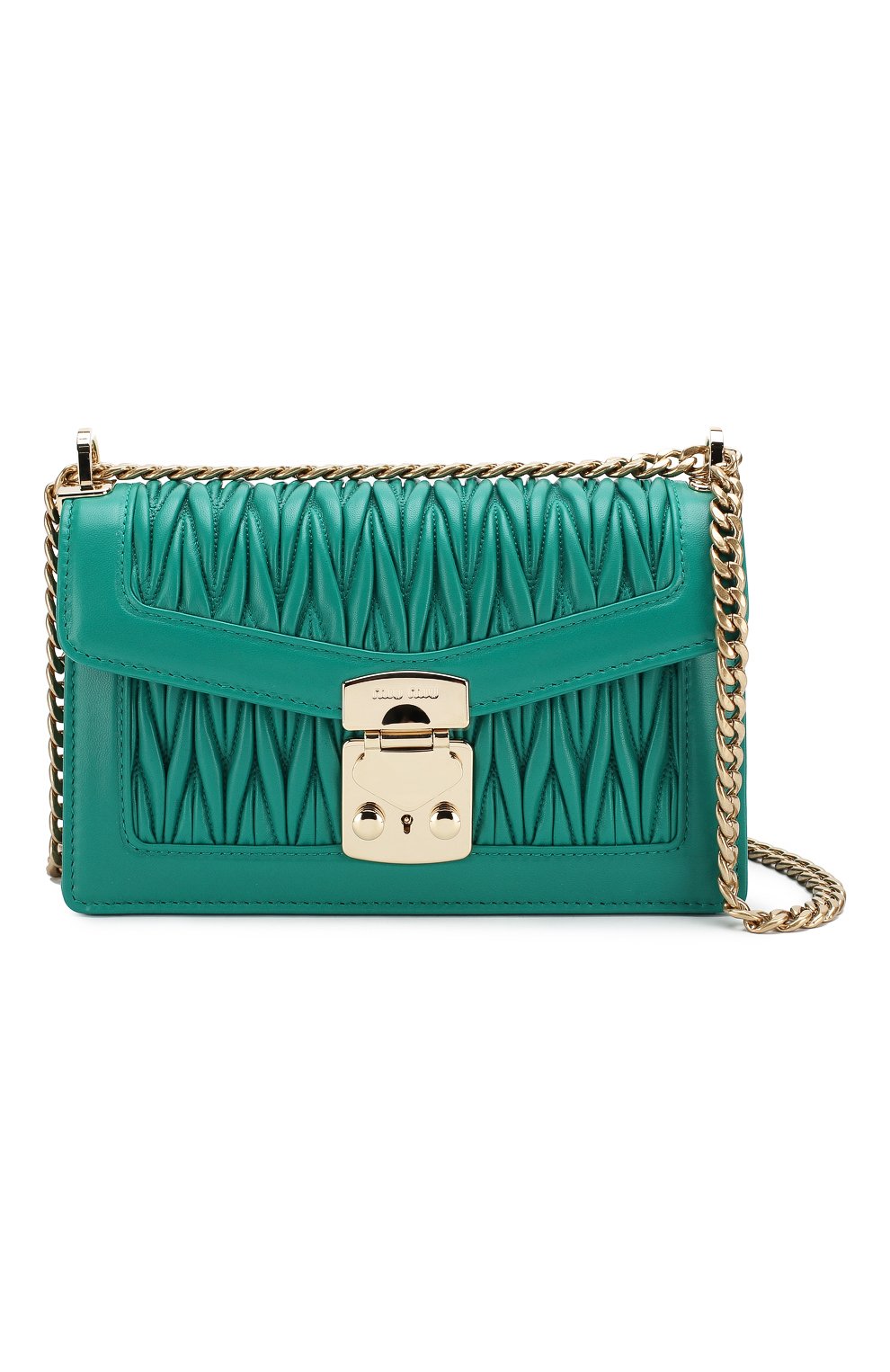 Сумка из кожи MIU MIU, арт. 5BD083-N88-F0MYE-OOO, фото 6