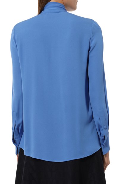 Шелковая блузка VALENTINO, арт. 5B3AB3Y31MH, фото 4