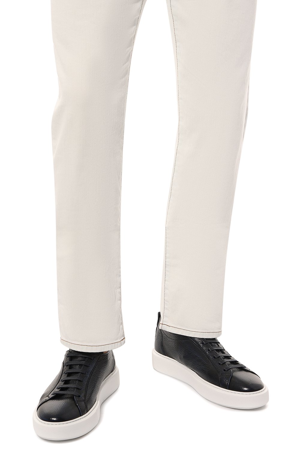 Кожаные кеды BLU BARRETT, арт. RISE-11725.2, фото 3