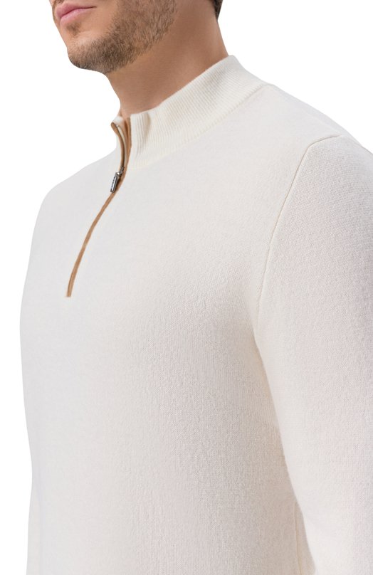 Кашемировый джемпер Zilli KZMN01M0320VNX200 Кремовый  KZMN01M0320VNX200 Фото 5