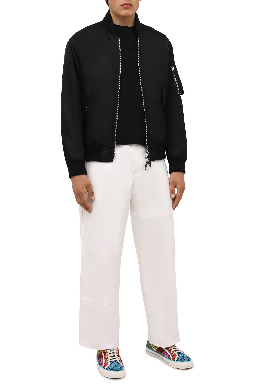 Текстильные кеды tennis 1977 gg multicolor GUCCI, арт. 663657/2UZ60, фото 2