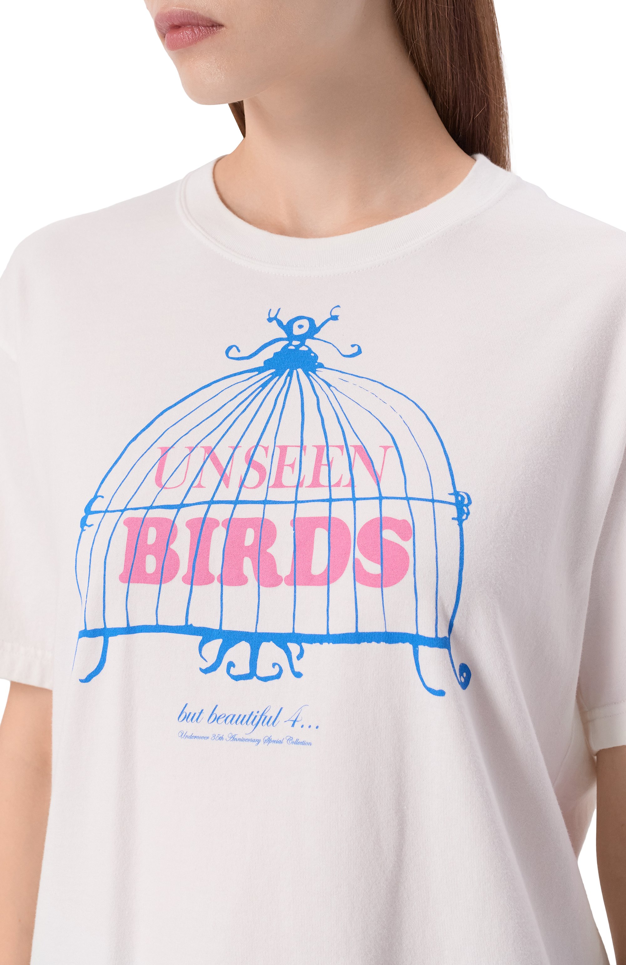 Хлопковая футболка UNDERCOVER, арт. UC2E2802, фото 5