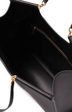 Женская сумка-тоут sicily shopper large DOLCE & GABBANA черного цвета, арт. BB7727/B7321 | Фото 5 (Материал: Натуральная кожа; Материал сплава: Проставлено; Размер: large; Драгоценные камни: Проставлено)