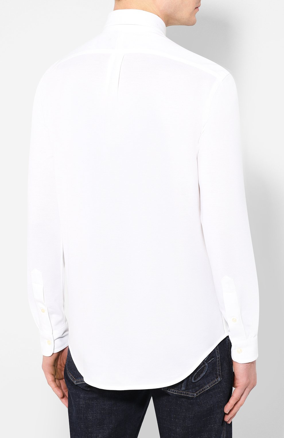 Хлопковая рубашка POLO RALPH LAUREN, арт. 710728724, фото 4