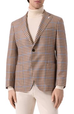 Пиджак из шерсти и шелка LUIGI BIANCHI, арт. 2564/52003, фото 4