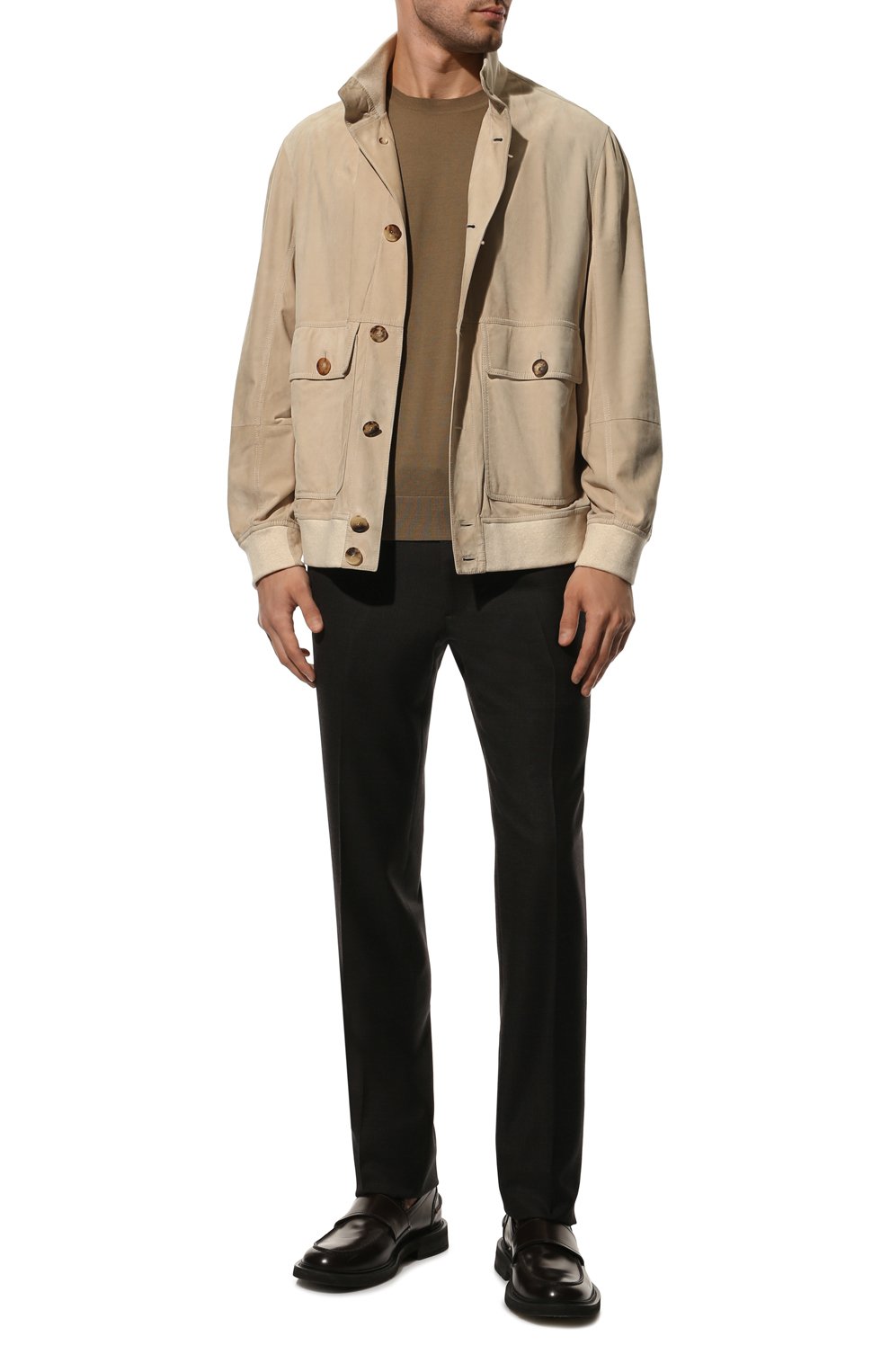 Шерстяные брюки STEFANO RICCI, арт. M5T022T003/DG16HC, фото 2