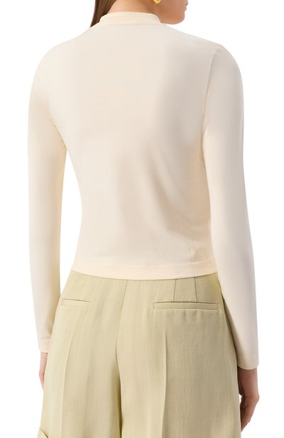 Хлопковый лонгслив JACQUEMUS, арт. 24E241JS155, фото 4