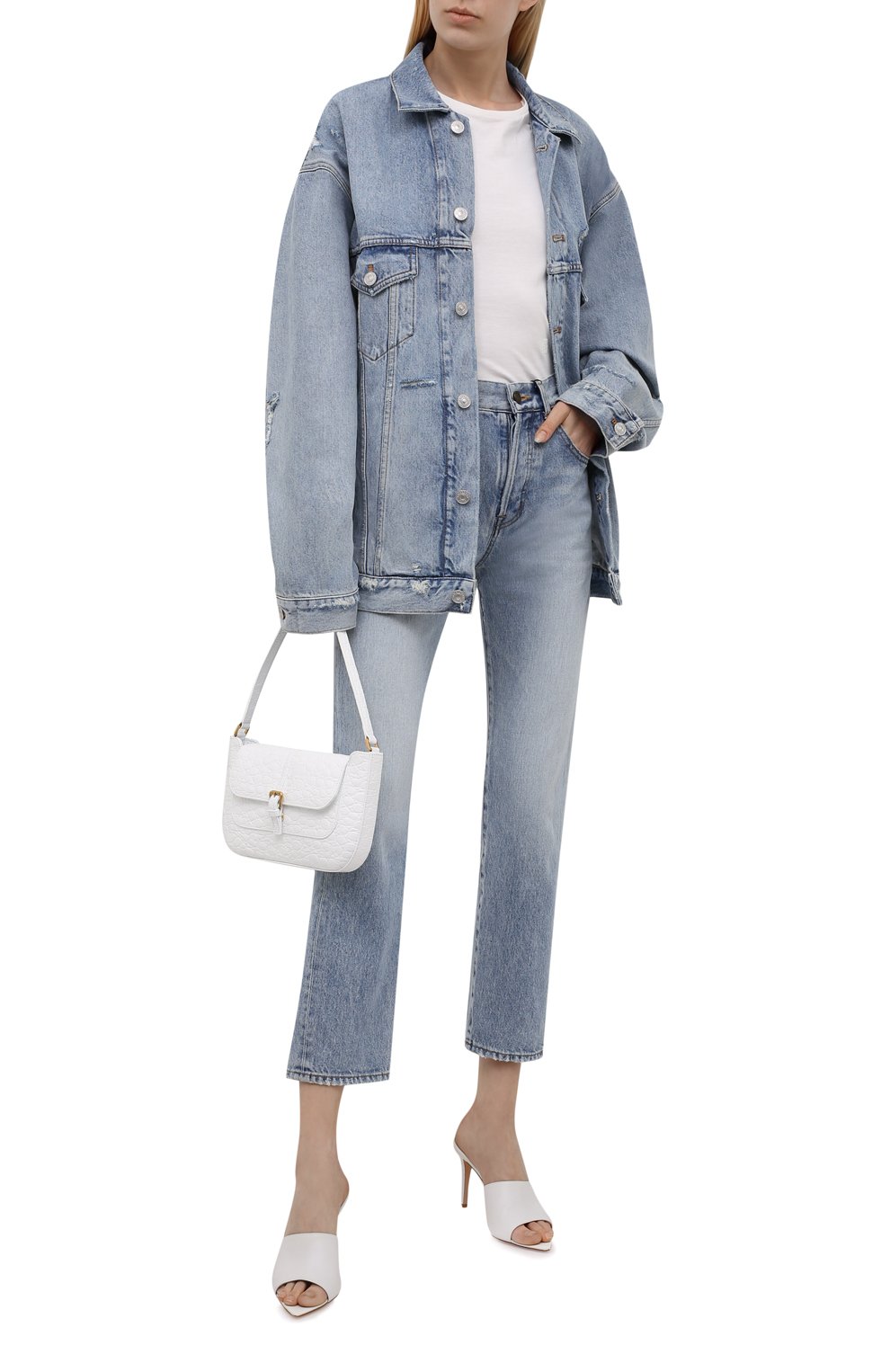 Джинсовая куртка BALENCIAGA, арт. 664329/TBP48, фото 2