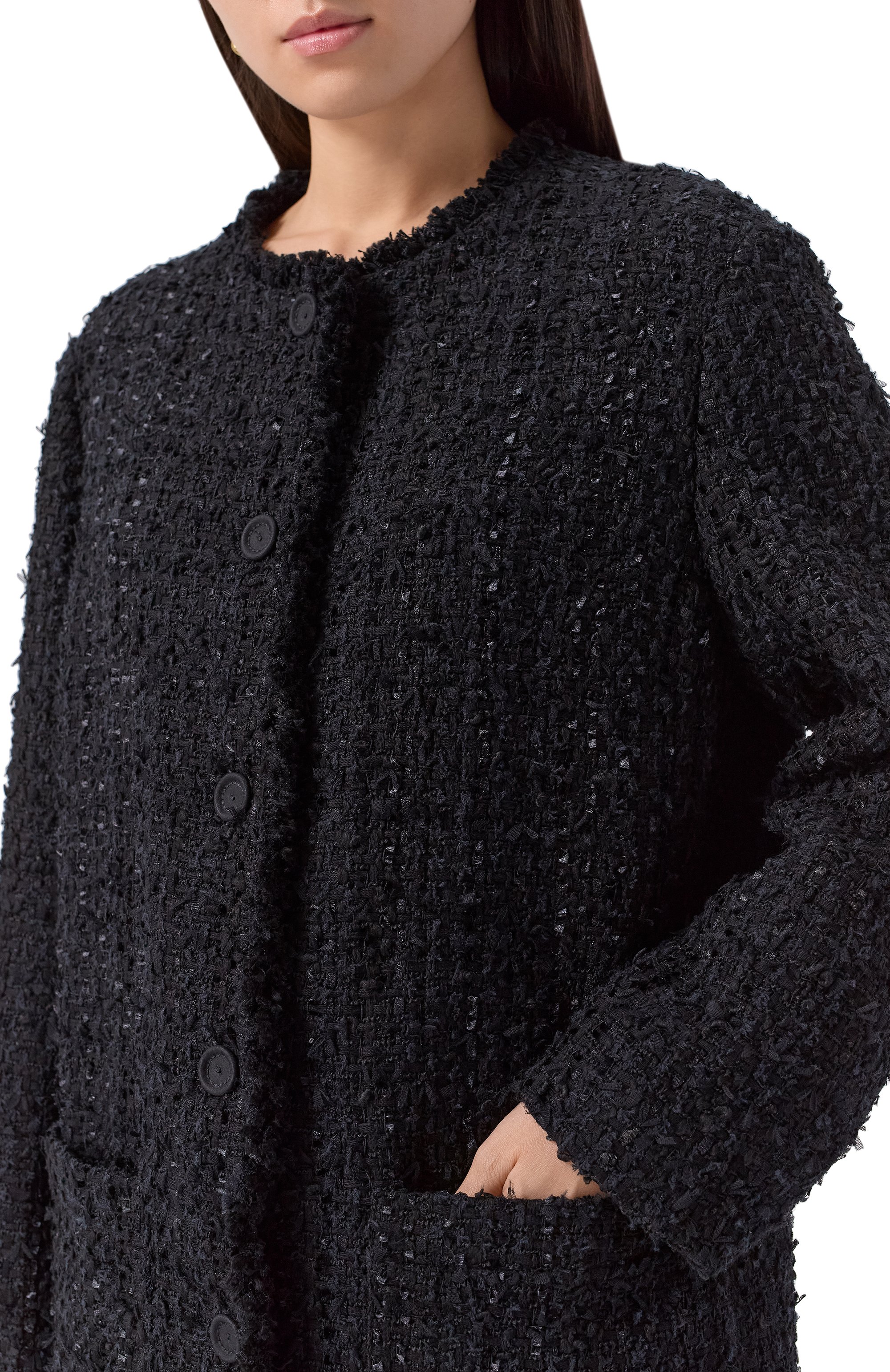 Твидовый жакет BOSS, арт. 50548309, фото 5