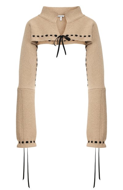 Женская накидка из смеси шерсти и кашемира LOEWE, арт. S3109091SM