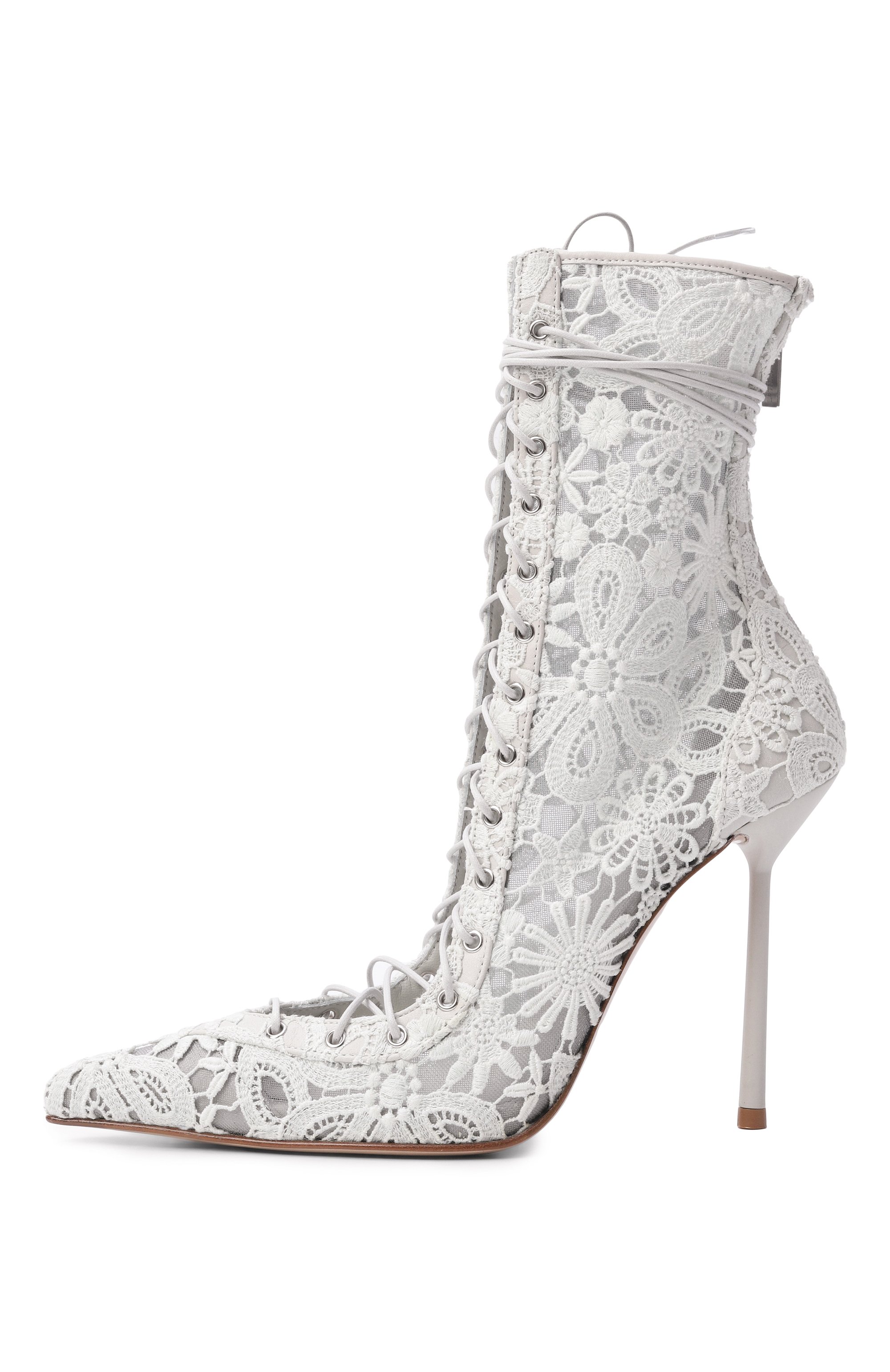 Текстильные ботильоны colette 120 LE SILLA, арт. 4180F100BXPPNEM, фото 4