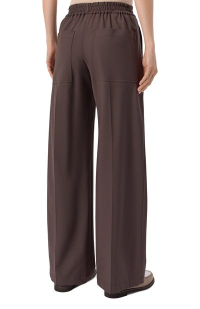 Шерстяные брюки BRUNELLO CUCINELLI, арт. MPW07P9002, фото 4