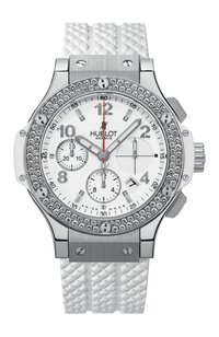 Часы big bang steel white diamonds HUBLOT бесцветного цвета по цене 2392000 руб., арт. 342.SE.230.RW.114, фото 1 Часы big bang steel white diamonds HUBLOT, арт. 342.SE.230.RW.114, фото 1