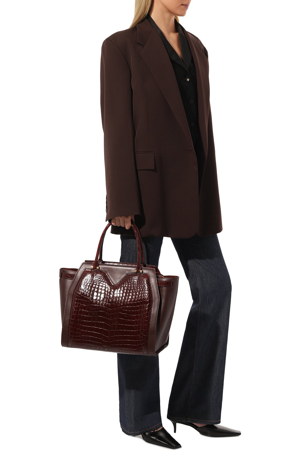 Сумка из кожи крокодила RUBEUS MILANO, арт. 010/16D, фото 8