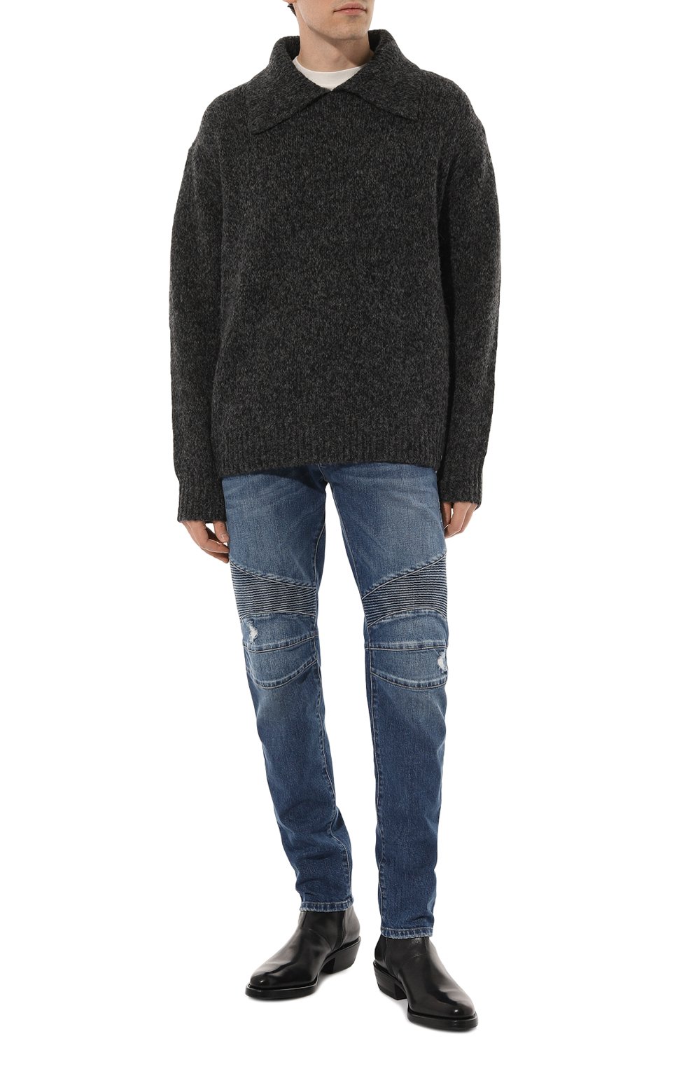 Джинсы BALMAIN, арт. VH0MH005031D, фото 2