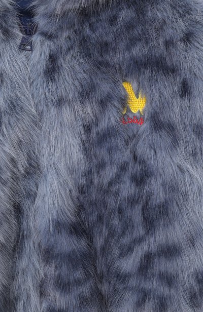 Шуба из экомеха MSGM KIDS, арт. F6MSJGFU166, фото 3