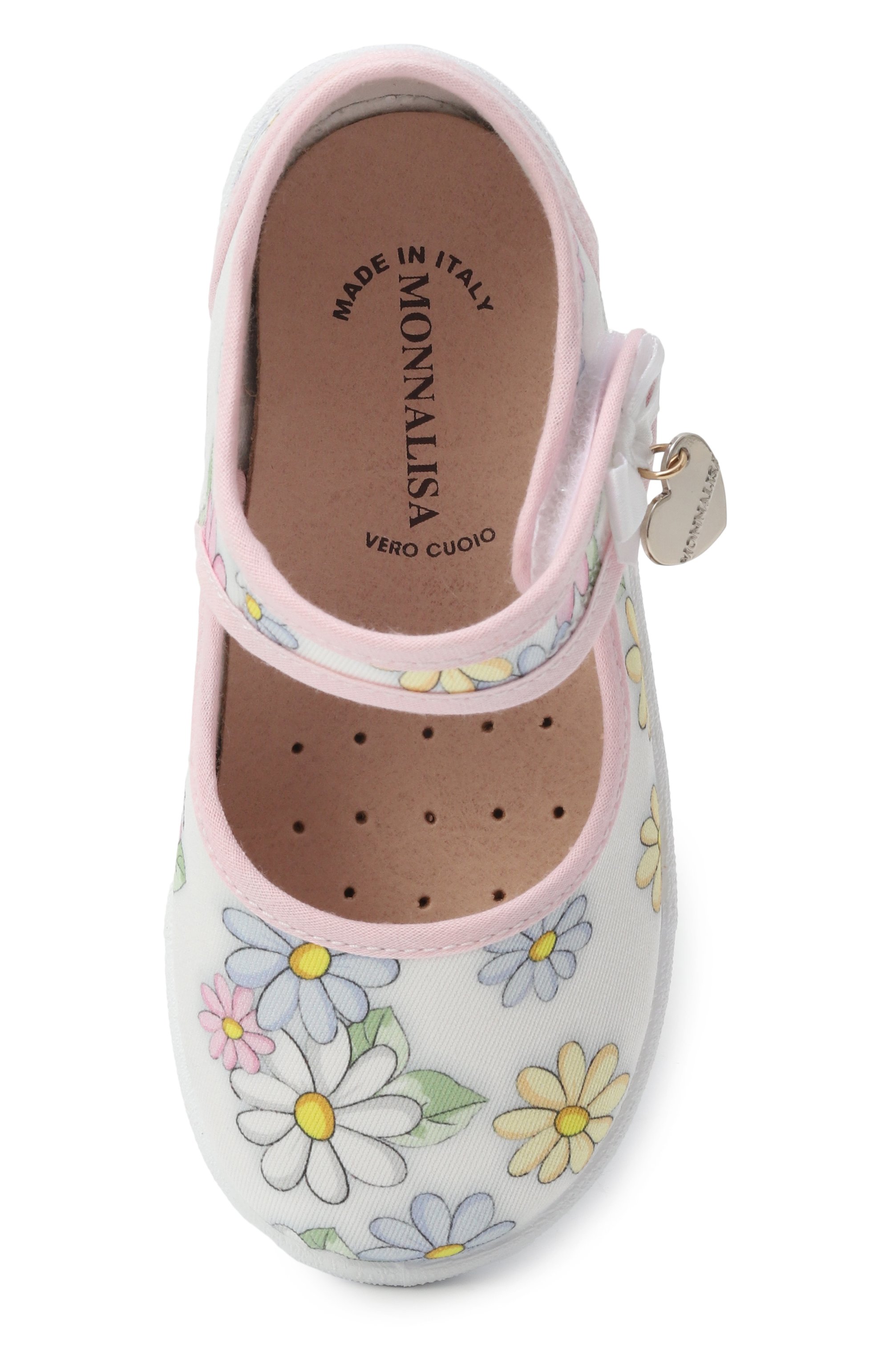 Текстильные балетки MONNALISA, арт. 83E013, фото 4