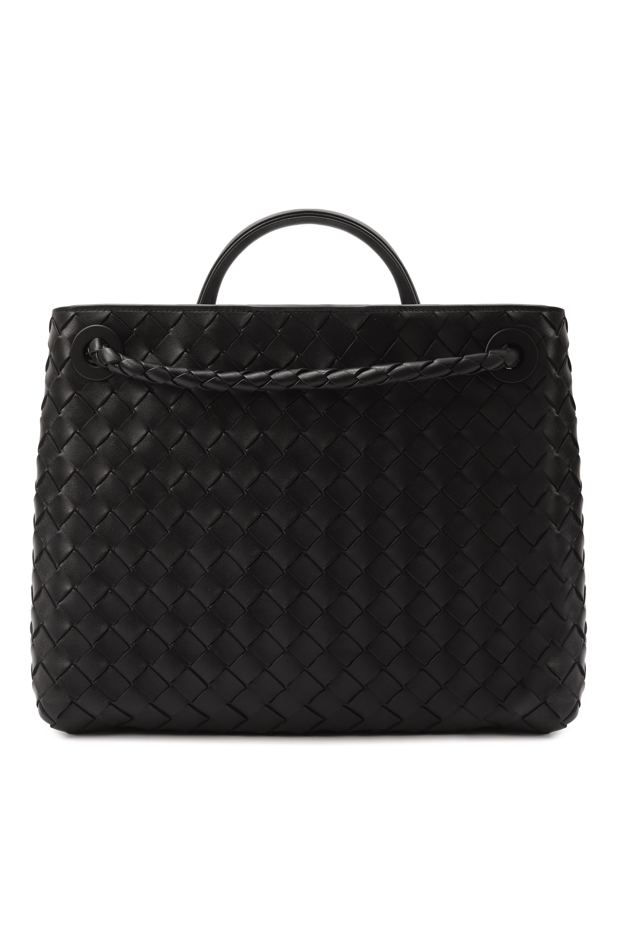 Сумка andiamo medium BOTTEGA VENETA черного цвета по цене 629500 руб., арт. 766016/VCPP1, фото 6 Сумка andiamo medium BOTTEGA VENETA, арт. 766016/VCPP1, фото 6