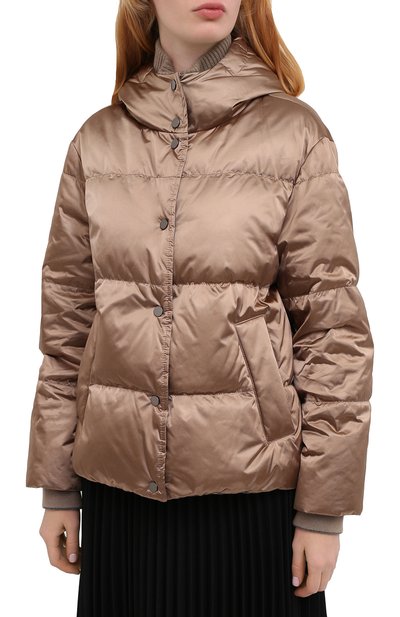 Пуховик BRUNELLO CUCINELLI бежевого цвета по цене 469500 руб., арт. MB5868246, фото 3 Пуховик BRUNELLO CUCINELLI, арт. MB5868246, фото 3