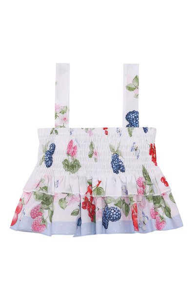 Комплект из топа и юбки MONNALISA, арт. 19E079, фото 3