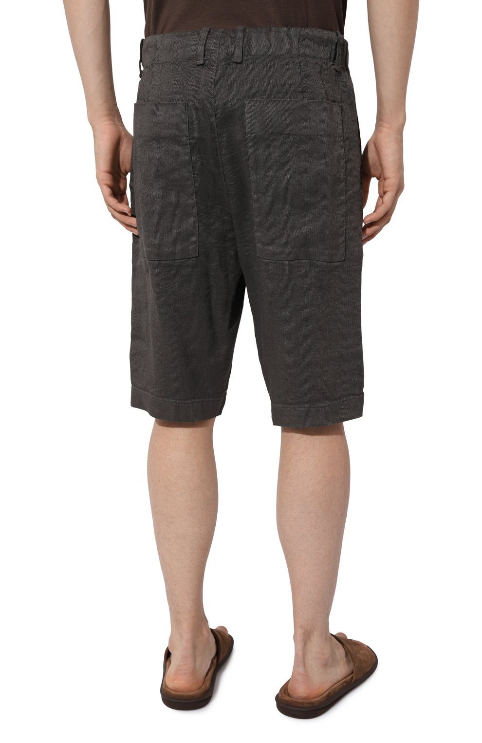 Шорты изо льна и вискозы TRANSIT, арт. CFUTRWH173, фото 4