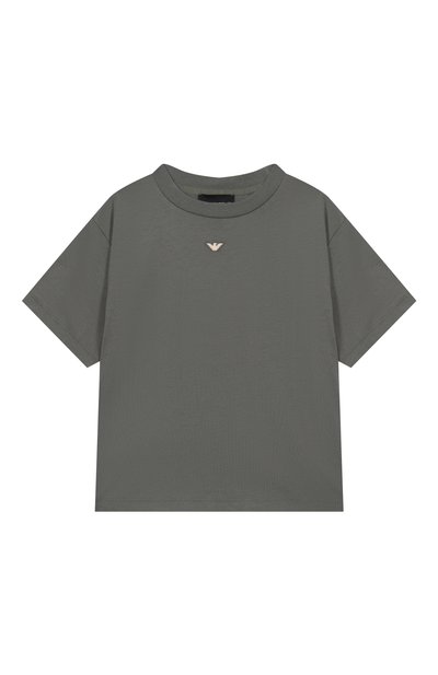 Хлопковая футболка EMPORIO ARMANI, арт. EB000235/AF14390