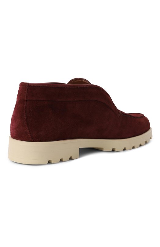 Замшевые ботинки Santoni WUYG58458TISNPYL Бордовый  WUYG58458TISNPYL Фото 5