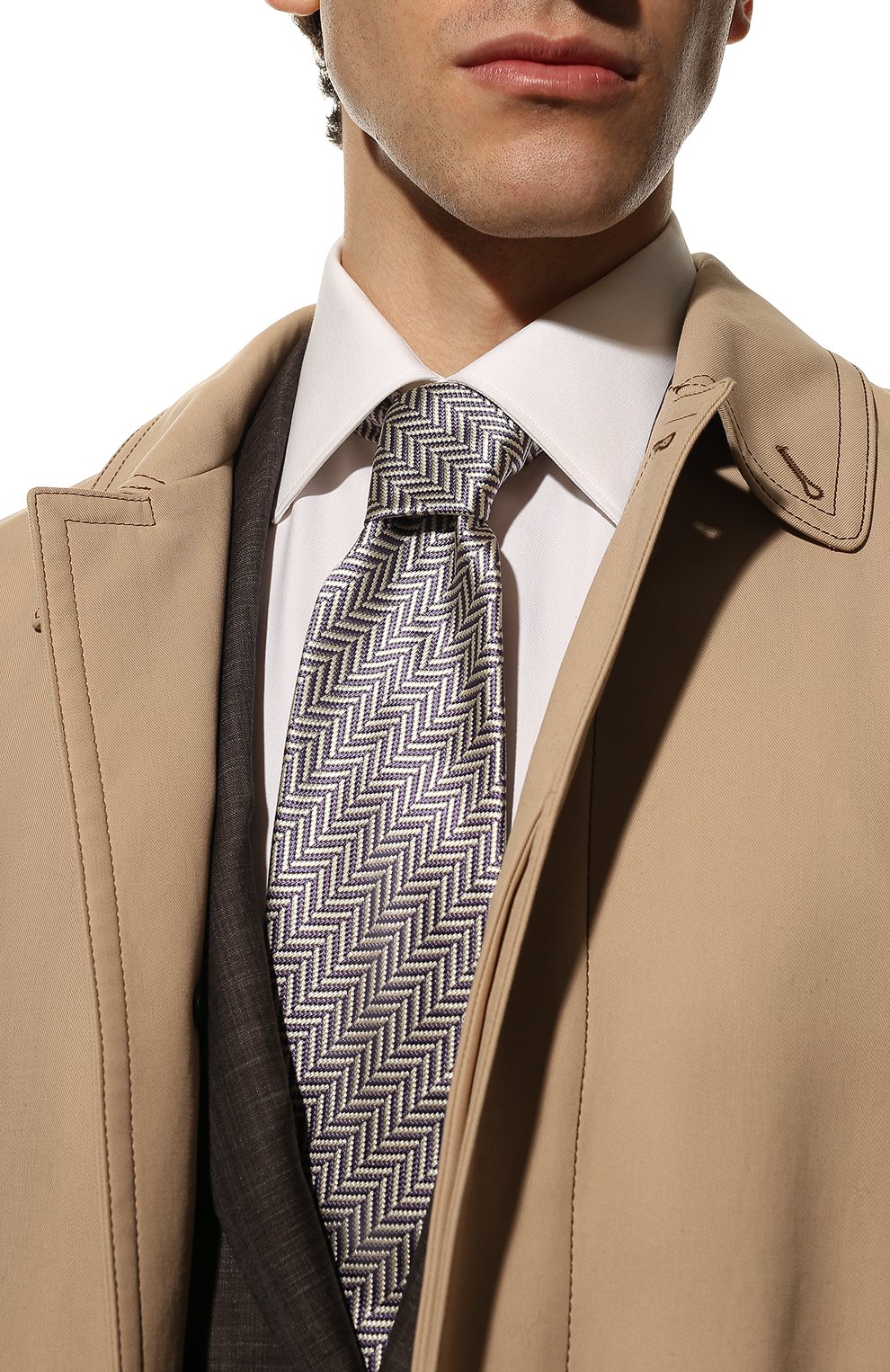 Шелковый галстук TOM FORD, арт. 3TF29/XTF, фото 2