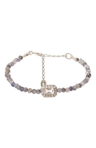 Браслет из иолита с хрусталём SECRETS JEWELRY, арт. БИХС400129, фото 1