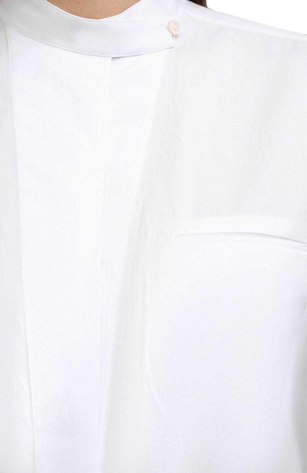 Хлопковая рубашка JIL SANDER, арт. JSX0600105-W0244300, фото 5