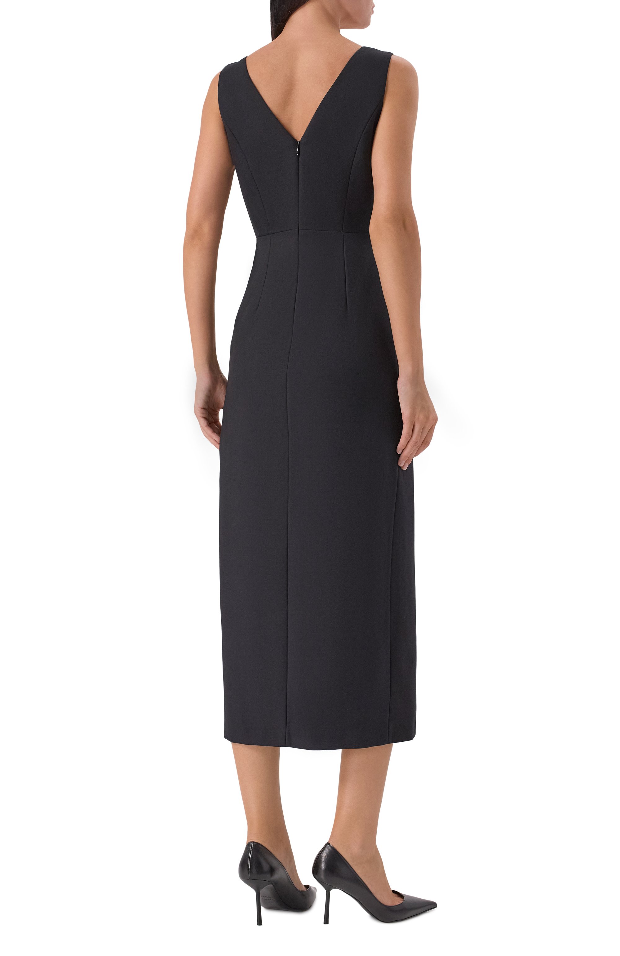 Шерстяное платье ERIKA CAVALLINI, арт. P5WZ26, фото 4