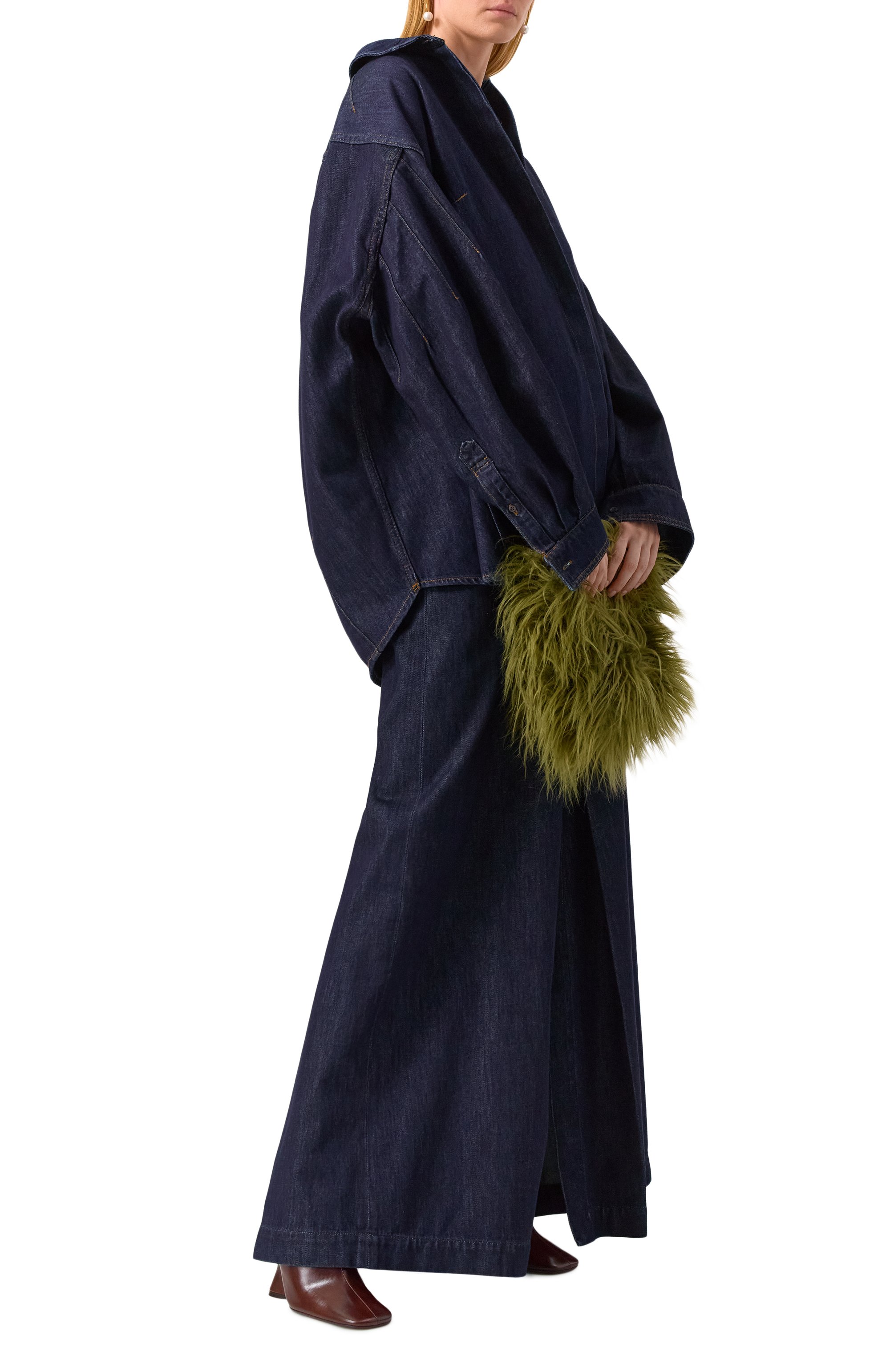 Джинсовая рубашка DRIES VAN NOTEN, арт. 242-010716-9378, фото 2