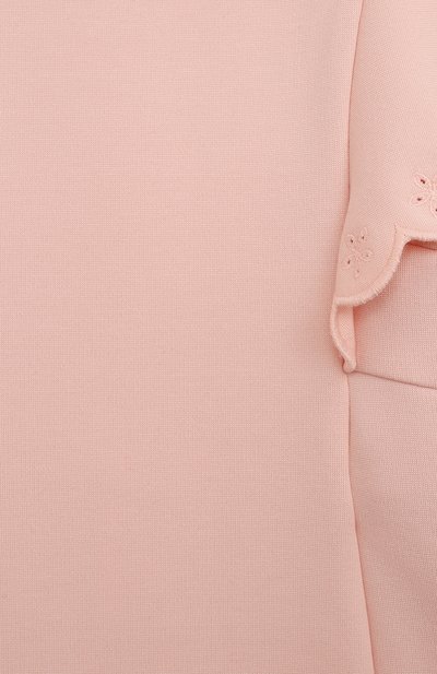Платье из хлопка и вискозы CHLOÉ светло-розового цвета по цене 24350 руб., арт. C20365, фото 3 Платье из хлопка и вискозы CHLOÉ, арт. C20365, фото 3