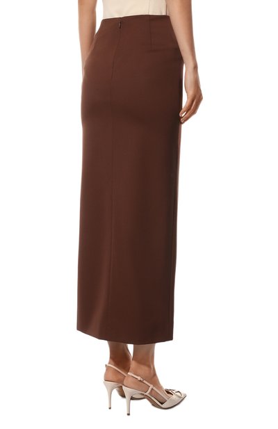 Шерстяная юбка VALENTINO, арт. XB3RA8H06W5, фото 4