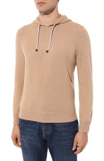 Худи из шерсти и кашемира BRUNELLO CUCINELLI, арт. M3623B2228, фото 3