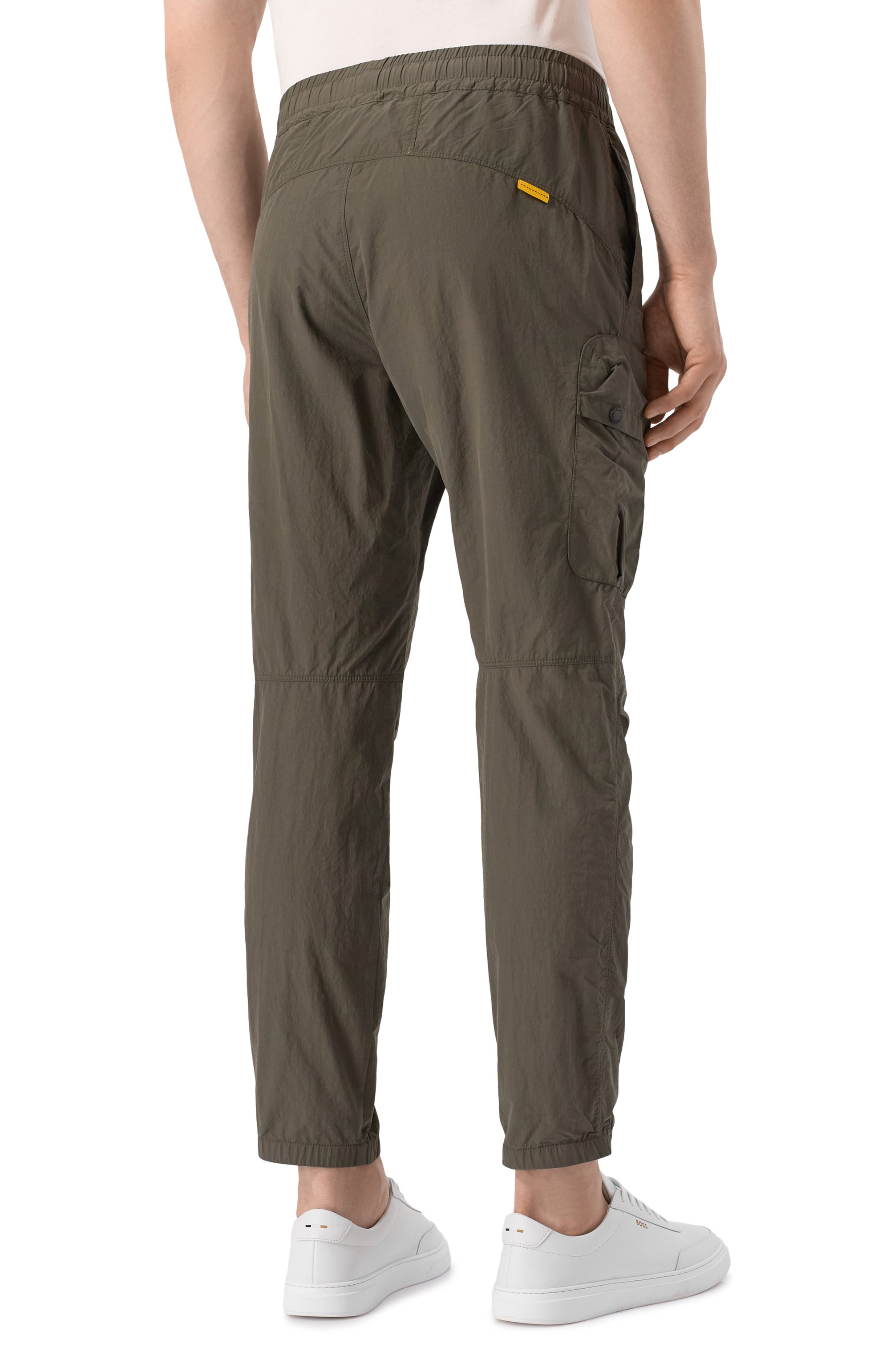 Джоггеры PARAJUMPERS хаки цвета по цене 27400 руб., арт. PMPASJ09, фото 4 Джоггеры PARAJUMPERS, арт. PMPASJ09, фото 4