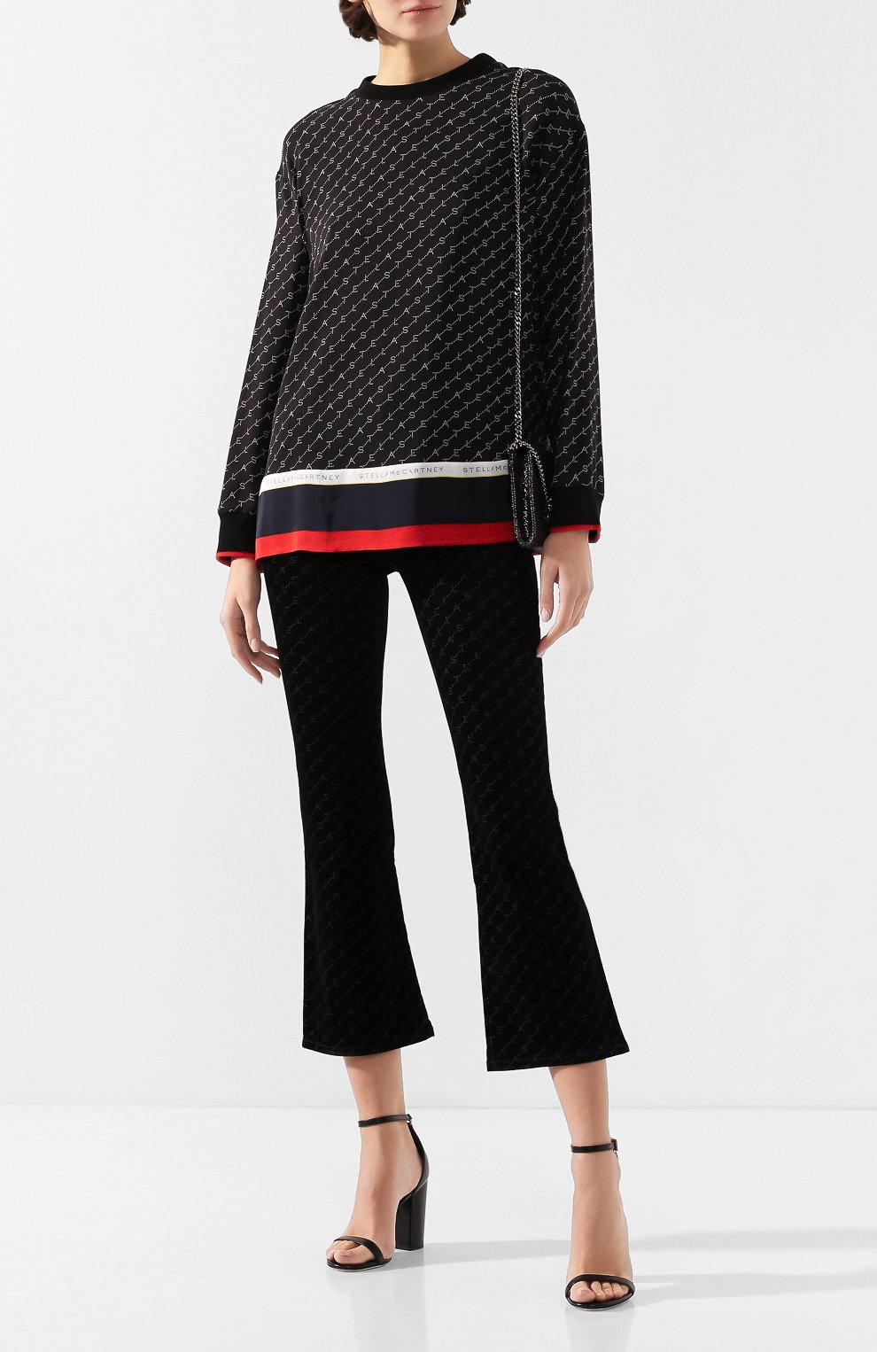 Блузка из смеси вискозы и шелка STELLA MCCARTNEY, арт. 581288/SNA24, фото 2