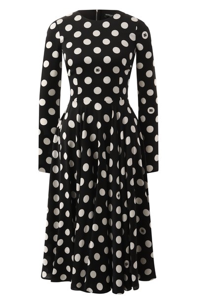 Женское шелковое платье DOLCE & GABBANA, арт. F6JJLT/FSA64