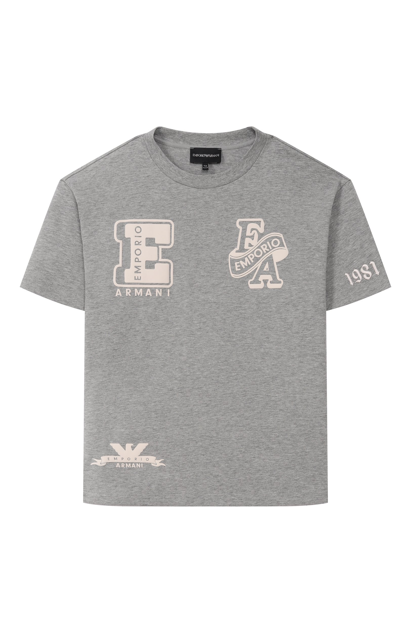 Хлопковая футболка EMPORIO ARMANI, арт. EB001362/AF13715, фото 1