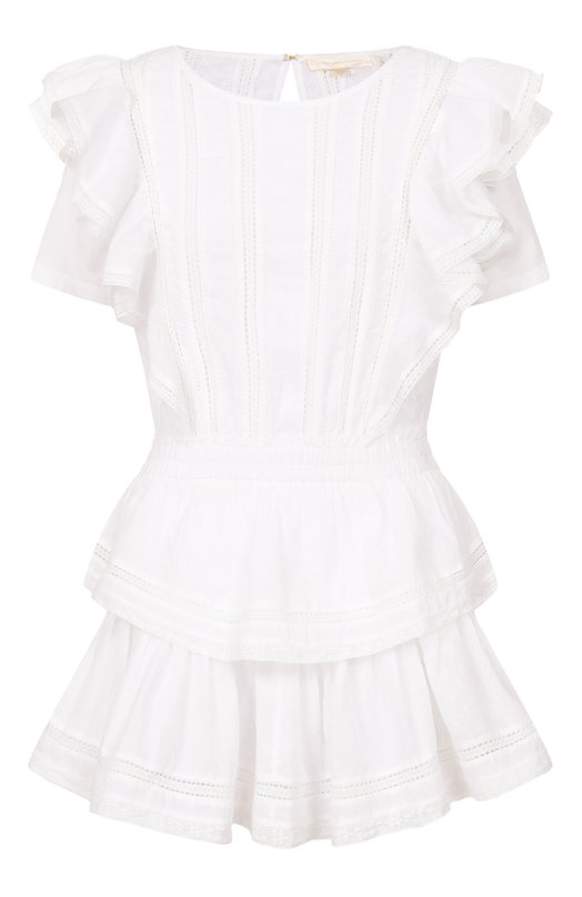 Хлопковое платье Love Shack Fancy LD194-263 Белый LD194-263