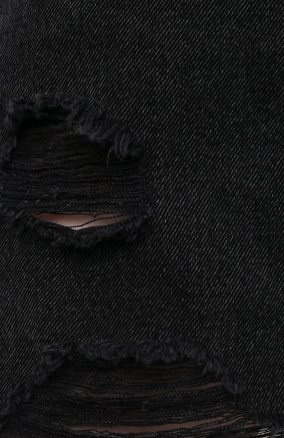 Джинсовая юбка KSUBI темно-серого цвета по цене 21000 руб., арт. 5000005578, фото 5 Джинсовая юбка KSUBI, арт. 5000005578, фото 5