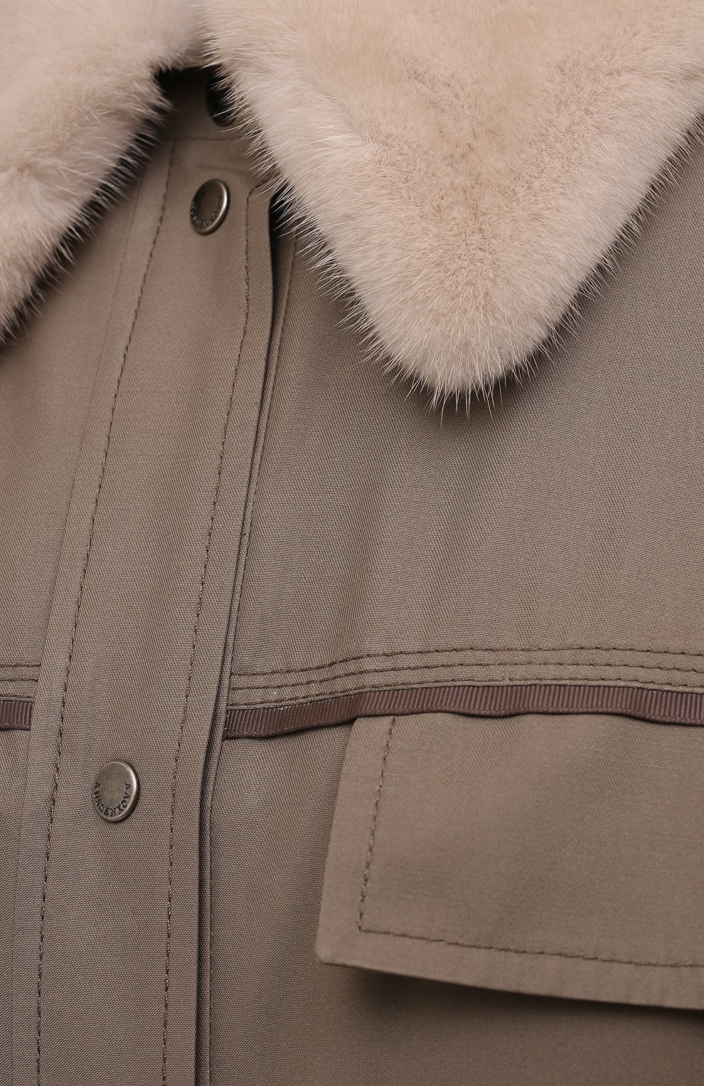 Пальто с меховой подкладкой VICTORIA KUSENKOVA, арт. 709009612553, фото 5