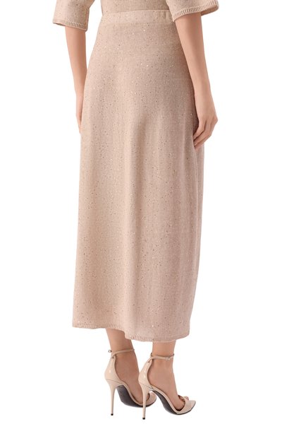 Юбка изо льна и хлопка ANTONELLI FIRENZE, арт. 41775Q/01625, фото 4