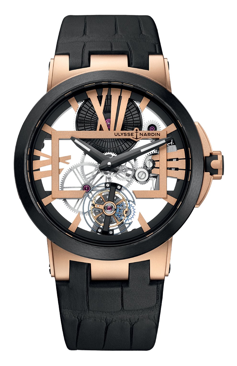 Часы skeleton tourbillon ULYSSE NARDIN, арт. 1712-139 , фото 1