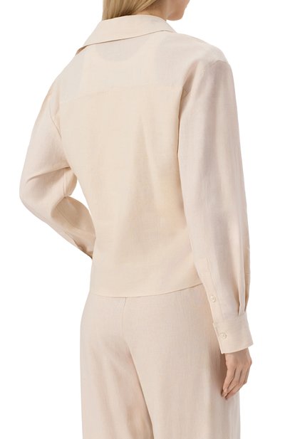 Блузка изо льна и вискозы HINNOMINATE, арт. HMABW01847, фото 4