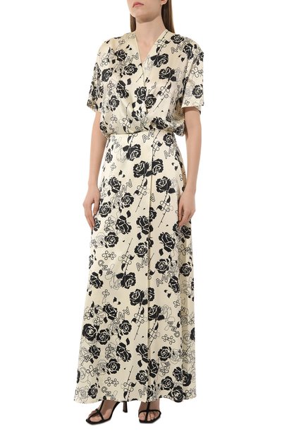 Шелковое платье AND THE BRAND, арт. D012-7004-1005-S23, фото 3