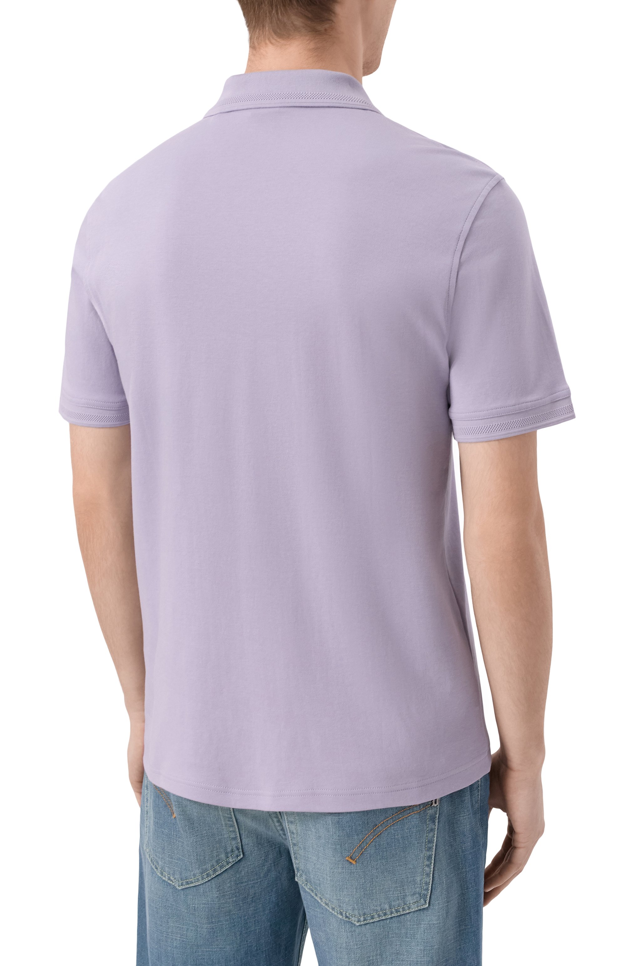 Хлопковое поло BOSS ORANGE, арт. 50520109, фото 4