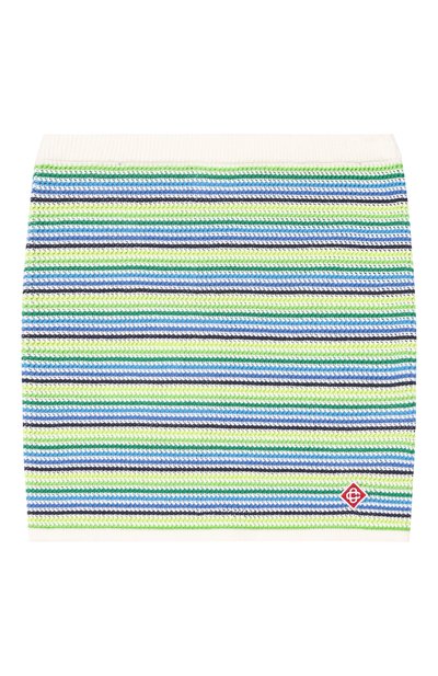 Хлопковая юбка CASABLANCA, арт. K-SP26-KW-1365-01-EX-BC